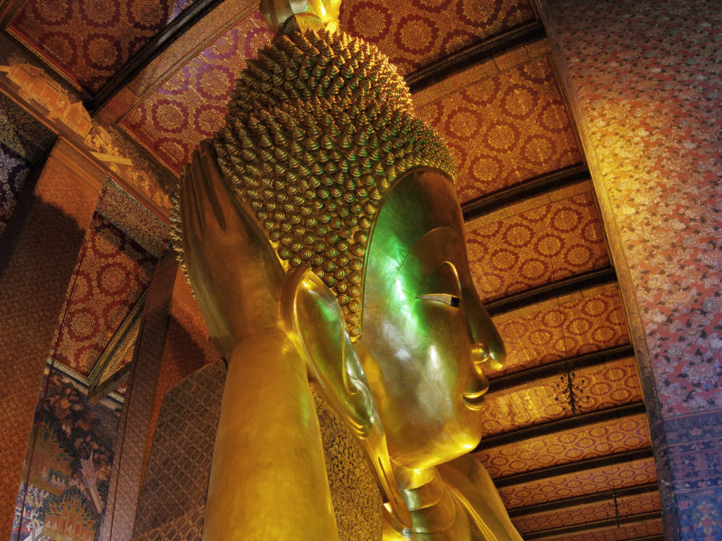 THAILAND : BANGKOK WAT PHO & WAT SAKET