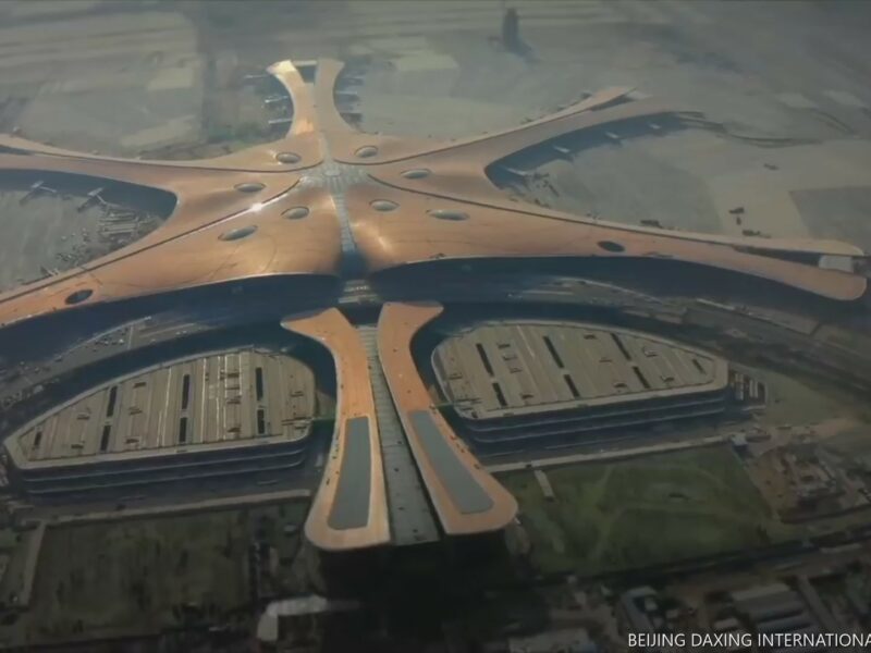 BEIJING DAXING INTERNATIONAL AIRPORT : THE BIGGEST AIRPORT IN THE WORLD